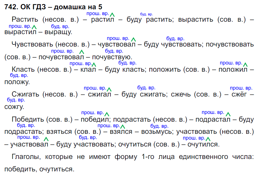 ГДЗ Номер 742 Русский 5 класс Ладыженская ФГОС | Сделай дз быстро на 5 ✅ ГДЗ Номер 742 Русский 5 класс Ладыженская ФГОС | Сделай дз быстро на 5 ✅