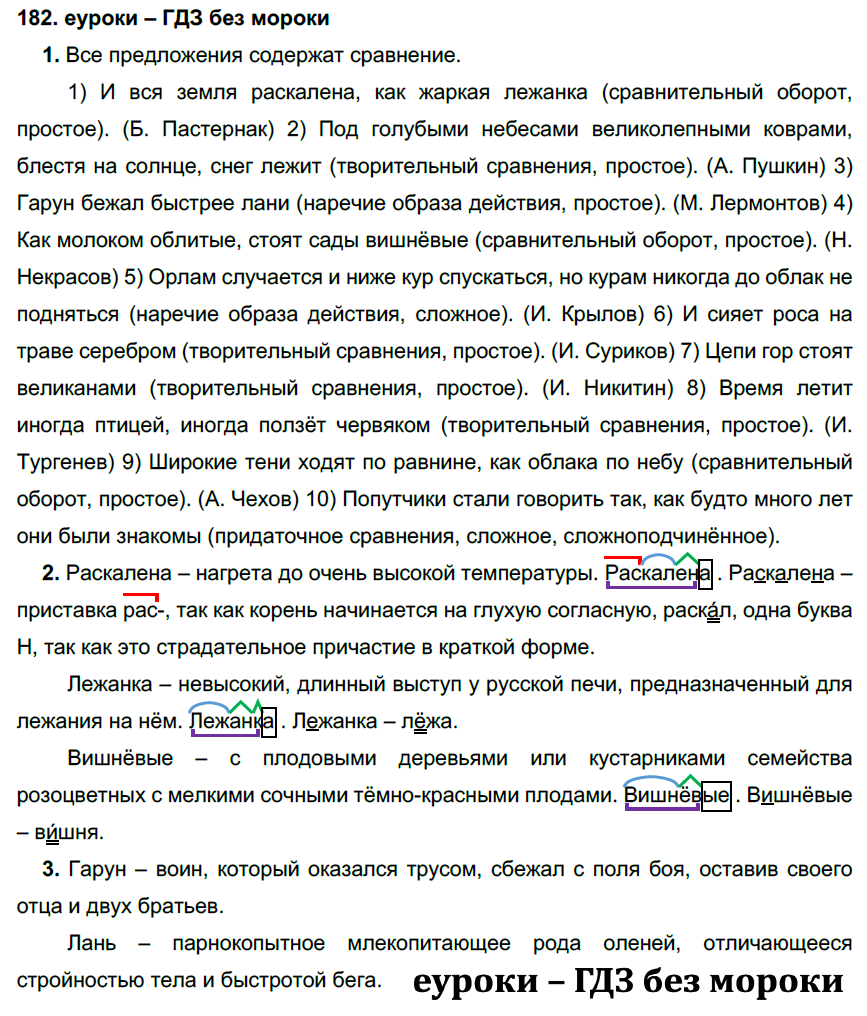 Русский язык 9 класс упр 281