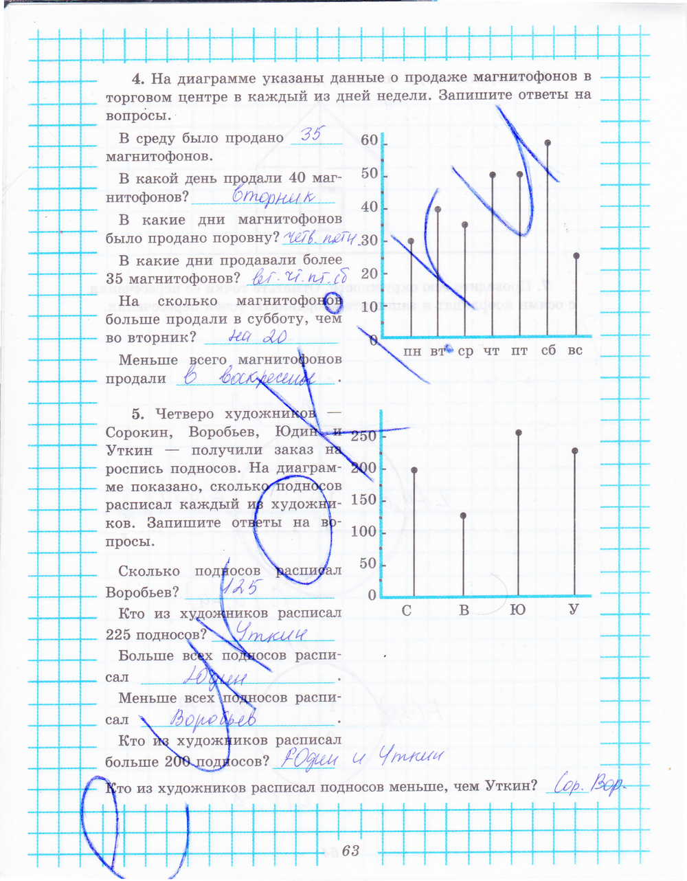 Задача 7 стр 63 математика 2