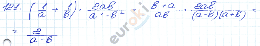 ГДЗ Номер 121 Алгебра 9 класс Кузнецова Тематический список заданий, Приложение | Учебник