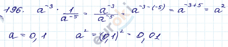 ГДЗ Номер 196 Алгебра 9 класс Кузнецова Тематический список заданий, Приложение | Учебник
