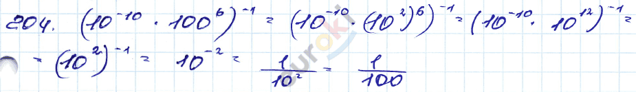 ГДЗ Номер 204 Алгебра 9 класс Кузнецова Тематический список заданий, Приложение | Учебник