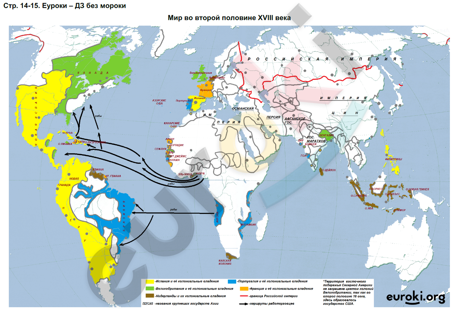 Контурная карта по всемирной истории 7 класс