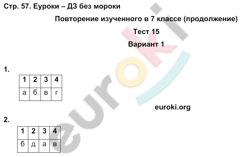 Русский язык тесты 5 класс часть 2 книгина.