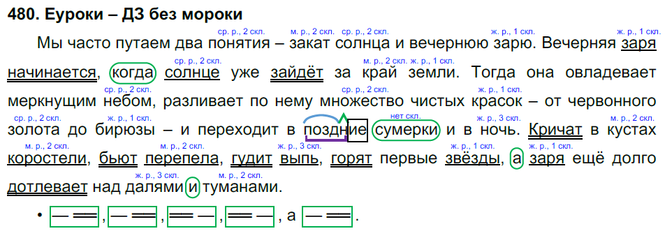 Воздух утром чист и свеж. Пунктуационный разбор предложения. Пунктуационный разбор вечерняя Заря начинается. Пунктуационный разбор предложения 5. Рус яз 5 класс 2 часть номер 480. Воздух утром чист и свеж. Пунктуационный разбор предложения. Пунктуационный разбор вечерняя Заря начинается. Пунктуационный разбор предложения 5. Рус яз 5 класс 2 часть номер 480.