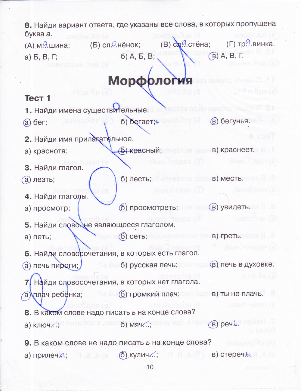 Русский язык 4 класс страница 95 ответы. Домашнее задание ответы тренажер по русскому языку.