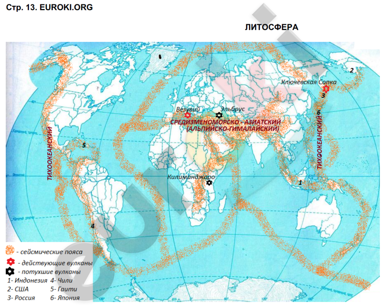 Зоны землетрясений и вулканизма в евразии. Контурные карты 5 класс стр 12-13 подписать литосферные плиты. Карта литосферы. Карта литосфера 6 класс. Контурные карты география литосфера.