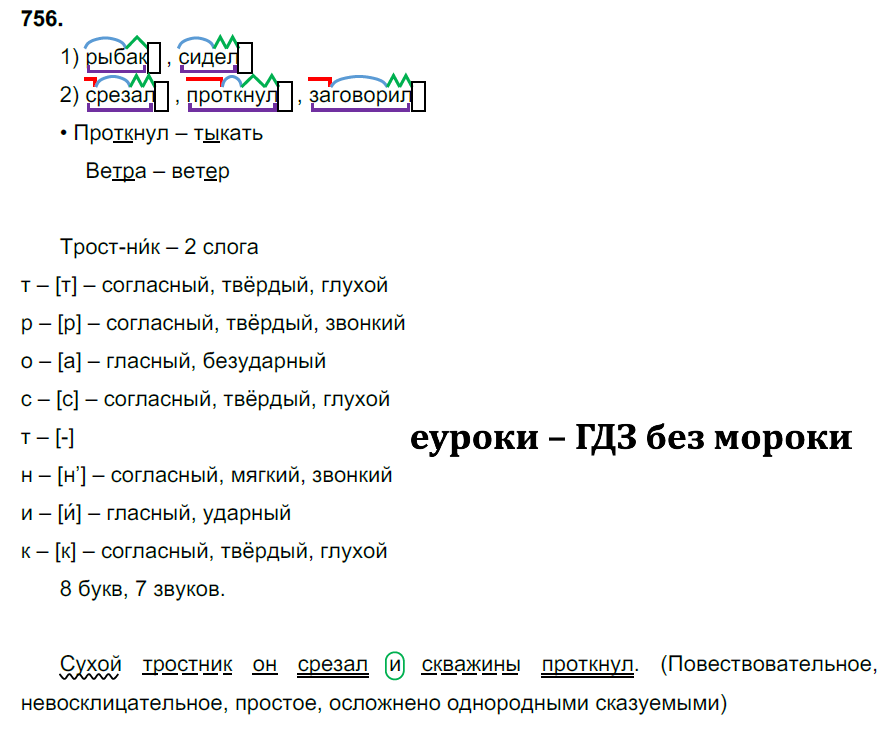 ГДЗ Номер 756 Русский 5 класс Ладыженская ФГОС | Сделай дз быстро на 5 ✅ ГДЗ Номер 756 Русский 5 класс Ладыженская ФГОС | Сделай дз быстро на 5 ✅