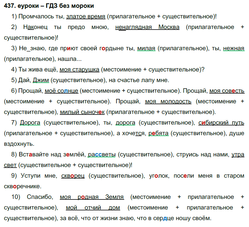 Родному русскому 8 класс александрова читать. Русский язык 1 класс страница 22 упражнение 8.
