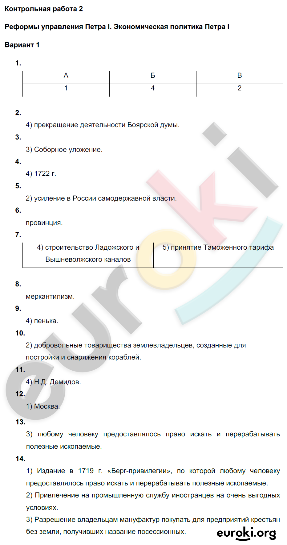 Вопрос 20 внешняя политика петра 1 достижения