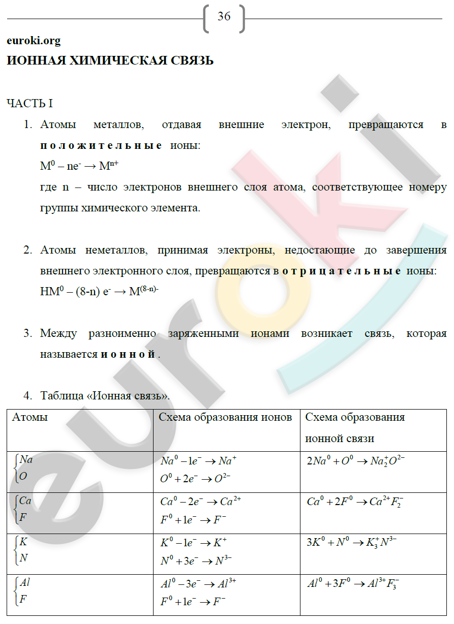 гдз по химии 8 по фото